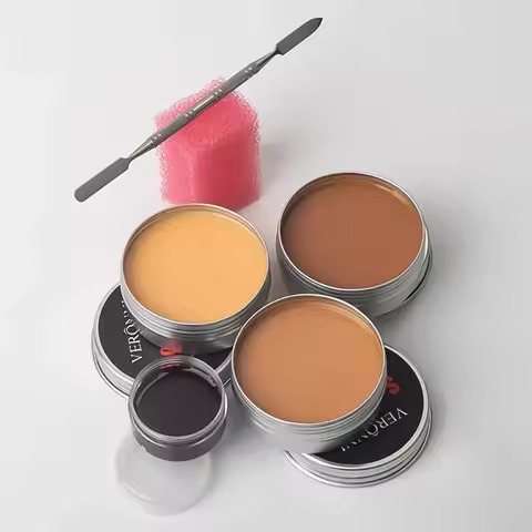 Halloween Scar Wax Special Efficacy Makeup Cosplay Makeup Fake Scar Wax For Face Long-Lasting Modeli