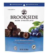 SOCOLA ĐEN NHÂN VIỆT QUẤT Brookside Dark Chocolate Acai & Blueberry Flavors Gluten Free 198g (7 oz)