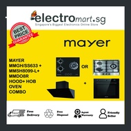 MAYER  MMGH/SS633 + MMSH8099-L + MMDO8R HOOD+ HOB OVEN COMBO