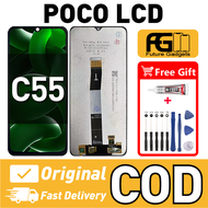 LCD POCO C55 Compatible For ORIGINAL LCD Skrin Touch Screen Replacement