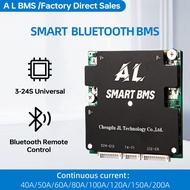 AL Solar Smart BMS 4S LiFePO4 120A Bluetooth CAN Active Balancer Battery Management Board
