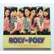 Japanese Album T-ARA-Roly Poly Limited B CD + DVD Unpacked No Card Kpop