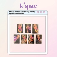 TWICE - Official Candybong Infinity lightstick Photocard
