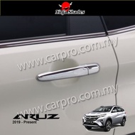 Hc Cargo Perodua Aruz Outer Door Handle Cover Chrome Moulding Protector Guard Suitable New Toyota Ru
