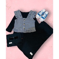 Children's Flannel Tank Top "GIRLY KIDS VEST"