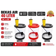 itop Best Selling 40 Liter Balang Air Tebal Besar Cap Payung Drinks Water Dispenser Tong Pasar Malam