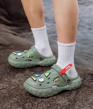 全新 JEEP 洞洞鞋 拖鞋 涼鞋 增高 厚底 #crocs