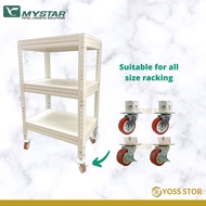 YOSS Mystar Boltless Rack Castor Wheel (Loading Weight 45KG/wheel)
