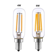 [110V/220V Optional] E14/T25 LED Range Hood Fan Bulb 4W8W Crystal Lamp Warm Light Replace 20W40W60W 