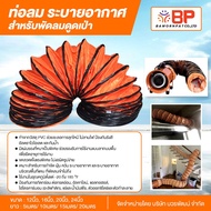 ท่อลม 12นิ้ว ยาว 15เมตร ท่อลมระบายอากาศ สำหรับพัดลมดูดเป่า