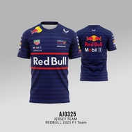 TEXAS Team Jersey Redbull 2025 F1 Team Jersey Custom Premium AJ0325