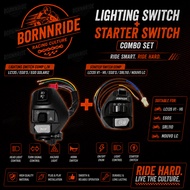 BORNNRIDE ESPADA LIGHTING SWITCH &  HANDLE SWITCH L/H LC135 EGO SOLARIZ