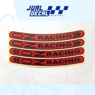 OZ RACING Rim Stickers