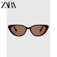 Zara Retro Trend แว่นตากันแดด Simple New Sunglasses Men's Sunscreen Anti-UV Glare Glasses Simple Cas