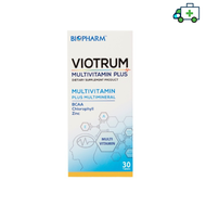 BIOPHARM Viotrum Multivitamin Plus ไวโอทรัม มัลติวิตามิน พลัส ขนาด 30 เม็ด [Plife]