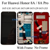 6.1 Inch For 8a / 8a Pro Jat-l29 / Y6s Lcd Display Touch Screen Digitizer Assembly With Frame