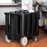 CAMBRO รถเข็นจาน รถเข็นเก็บจาน รถเก็บจาน DISH CADDY CART ไวนิล จำนวนช่องใส่จาน 6 ช่อง CAM1-DC700