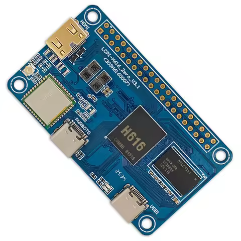 ABZW For Allwinner H616 ZERO Development Board ARM Motherboard Supports 4K/60Fps TV Box Module For O
