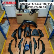 FULL SET (17pcs) INNER YAMAHA SRL115 FI /LAGENDA 115 FI 100% ORIGINAL HLY - 2WB-F8400-00