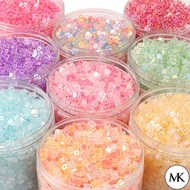 MK Cubed Sugar Granules Glass Rice BeadsJewelry Accessories Pendant Parts Beads Diy Pendants Jewelry