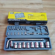 Socket wrench set 27pcs KTP / Socket wrench set 27pcs
