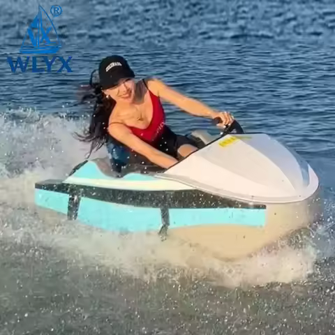 WLYX Factory Price Electric Mini Jet Boat Jet Propulsion Powered Boat 72V Jet Epp Boat