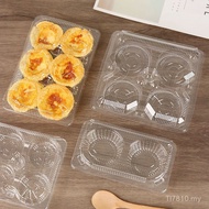 Egg Tart Blister Box Pastry Box 4 Blister Box Pastry Box Grid 6 Grid 2BOPS Transparent Box Q46Y
