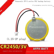 New-Original Panasonic CR2450 with line AFPX-BATT Panasonic FP-X series Mitsubishi FX3U-32BL program