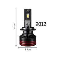 Mentol Lampu LED Super Terang 100W Led Canbus 6000K Mentol LED H4 H1 H7 9005 H3 H11