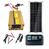 kkm 220W Solar Panel 30A Charger Controller Dual USB Interface Kit for Outdoor Photovoltaic generato