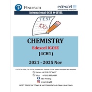 Edexcel Igcse O-Level Past Year Papers Chemistry 4CH1( PAPER 1 & PAPER 2 )