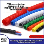 Color PP corrugated threaded plastic sleeve, manager, wire harness protection pipe, cld opening