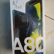 HP samsung A80 ram 8/128Gb warna hitam / bekas 1minggu pemakaian