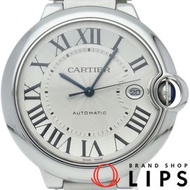 卡地亞 Ballon Bleu LM 腕錶 42毫米 自動機械 W69012Z4，附原廠錶盒和保固卡，不鏽鋼男士腕錶，銀色，拋光，成色極佳 [二手]