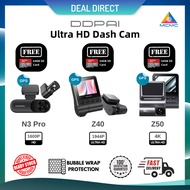 DDPAI Z50 4K Dash Cam GPS Front + Rear Cam/ Z40 1944P / N3 Pro 1600P