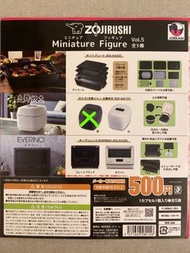 微縮Zojirushi廚房電器5扭蛋