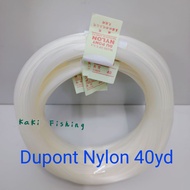 Du Pont Nylon Monofilament 40yd tali perambut dupont