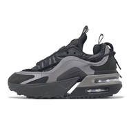 Nike Casual Shoes Wmns Air Max Furyosa Women's Black Gray Cushion Thick-Soled Heightened [ACS] HJ431