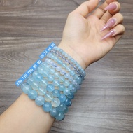 Q848 Aquamarine TUDO bracelet available in all sizes, from 5mm to 12mm - Feng Shui TUDO