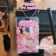 GANTUNGAN ENHYPEN PHOTO CARD HOLDER STRAWBERRY PC HOLDER PLUSH DOLL ENHYPEN ENHYPEN PC HOLDER/ BAG H