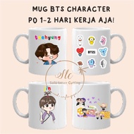MOST!!! UNIQUE CUTE COSTUME MUG AVATAR BTS CARTOON COSTUME MUG PRINT MUG GIFT MUG