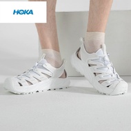 100% Original ของแท้ 100 % HOKA ONE ONE Hopara เทาข้าว สีดำ รองเท้าแตะ ของแท้ กลางแจ้ง ป้องกันการลื่