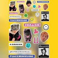 现货 GDragon权志龙贴纸 zoa可爱猫猫个性手机壳贴纸电脑平板小贴画GDragon权志龙贴纸 zoa可爱猫猫个性手机壳贴纸电脑平板小贴画