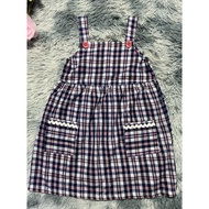 Plaid Dress Bust 24 Inches Length 26 (6-8 Years Old)