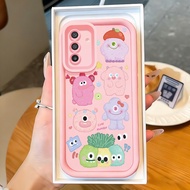 Casing hp for Samsung A17 4G A17 5G M17 5G F17 5G Case Strange Little Monster Silicone Case Shockpro