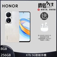 榮耀 - X7b (8GB+256GB) 智能手機 - 銀色 送 HONOR CHOICE X5 真無線藍牙耳機