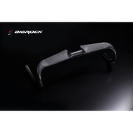 BigRock Aero Carbon Handlebar Road 180g 360mm reach 70mm Drop wider