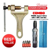 Motorcycle Heavy Duty 420-530 Chain Cutter Chain Breaker Splitter Chain Removal Sprocket Tool
