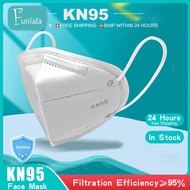 100pcs KN95 Face Mask 5 Ply Anti-fog Strong Protective KN95 Mask Respirator Washable Mask Topeng Muka Penutup Muka(ready Stock)