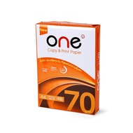 กระดาษถ่ายเอกสาร A4 70แกรม ONE